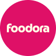 Logo Foodora - supermarkety